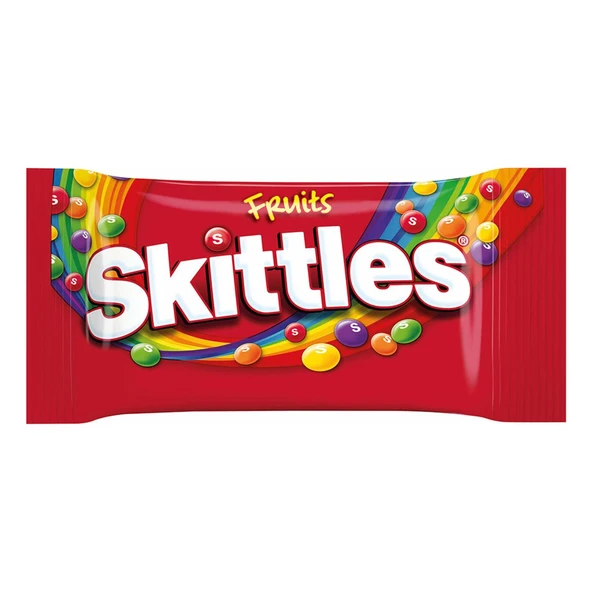 Skittles Yumuşak Draje 38 gr Meyveli ve Ekşili 12 li Karma Paket - Resim 3