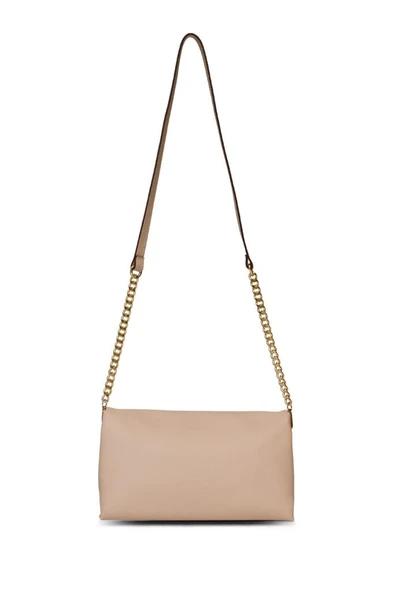 U.S. Polo Assn. Çapraz Askılı Kadın Çanta Bej Us25129 - Resim 4