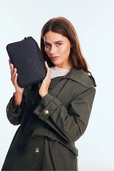 U.S. Polo Assn. Çapraz Askılı Kadın Çanta Siyah Us25275 - Resim 3