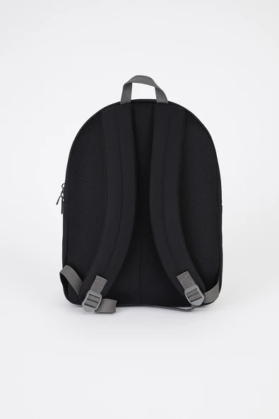 Benetton Unisex Siyah Okul Sırt Çantası 70419 - Resim 3