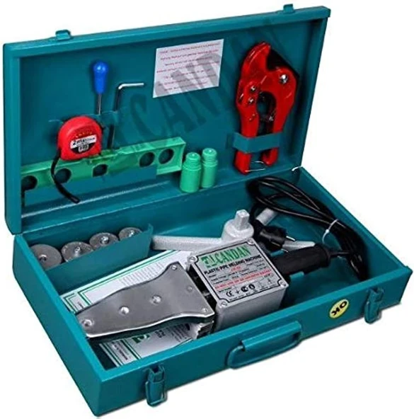 Candan CM-06-SET 1500 W PPRC Plastik Boru Kaynak Makinesi Seti
