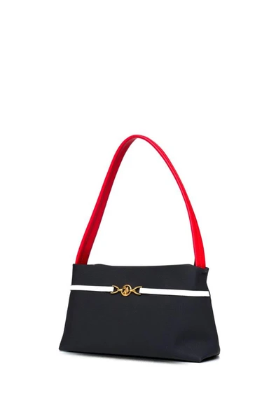 U.S. Polo Assn. Çapraz Askılı Kadın Çanta Lacivert-Beyaz-Kırmızı Us25230 - Resim 3