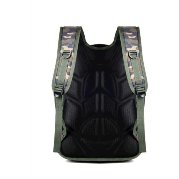 Relaxion Sırt Çantası Haki Kamuflaj 2228 - Resim 4