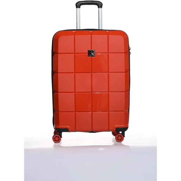 Pierre Cardin Orta Boy %100 Polipropilen Valiz Nar 04PC6900 ürün görseli 1