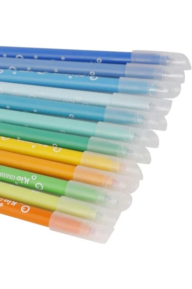 Bic Kids Couleur (Ultra Yıkanabilir) Keçeli Boya Kalemi 24'Lü Kutu - Resim 4