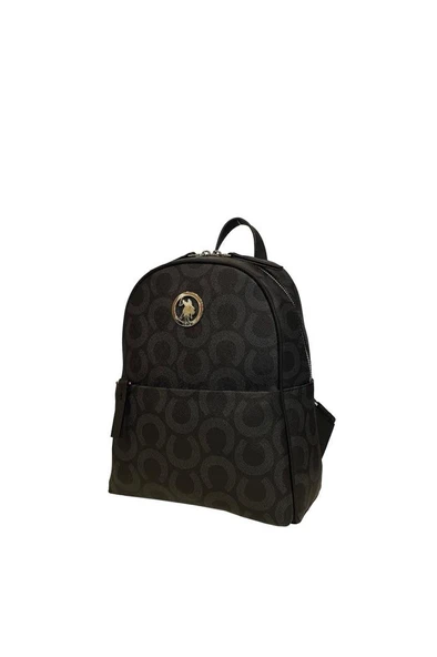 U.S. Polo Assn. Kadın Sırt Çanta Siyah Us25173 - Resim 5