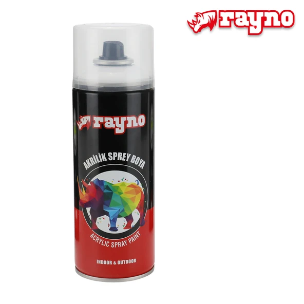 Rayno Sprey Boya 400ml/300gr Mat Gümüş Gri - RAL9006