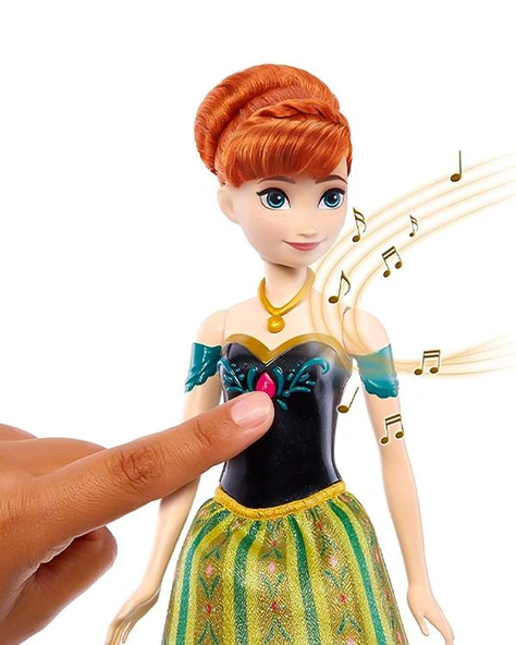 Disney Karlar Ülkesi Şarkı Söyleyen Anna JDX53 - 3