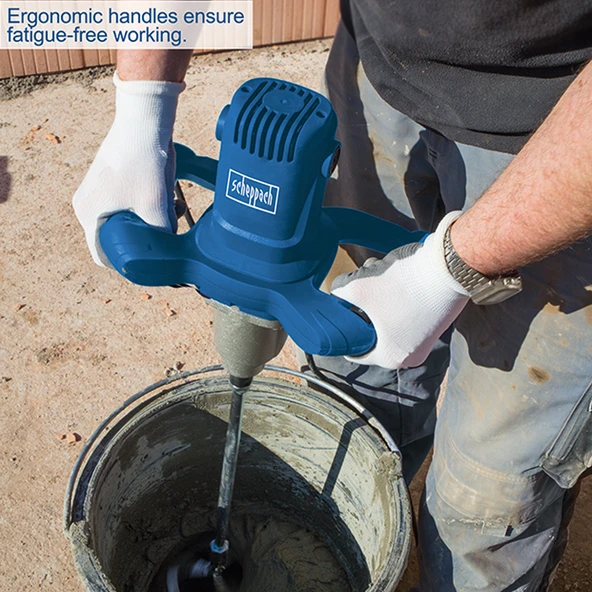 Scheppach PM1600 Boya ve Alçı Karıştırıcı 1600W - 5907803901 - 2