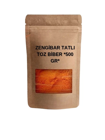 ZENGİBAR TATLI TOZ BİBER *500 GR* ürün görseli 1