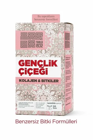 TARLA GENÇLİK ÇiÇEĞİ KOLAJEN & BİTKİLER 5G. X 20 ŞAS... ürün görseli 1