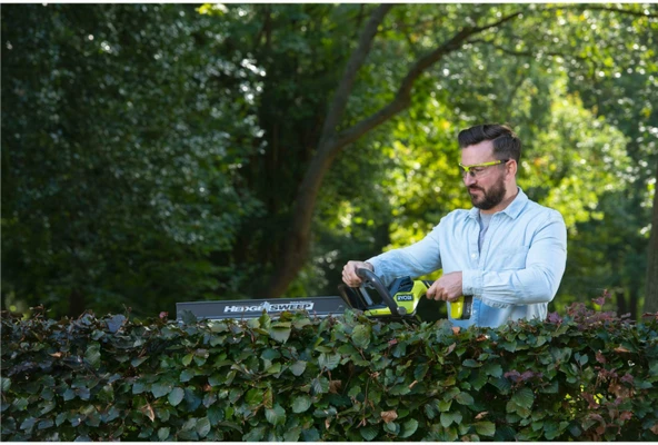 Ryobi RY18LT18HTA-120 18V 1x2.0Ah Tek Akülü Set Çim Biçme + Çit Kesme - 5133005619 - 4