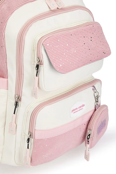 Pierre Cardin Okul Sırt Çantası Pembe 07Pc2824-P - Resim 5