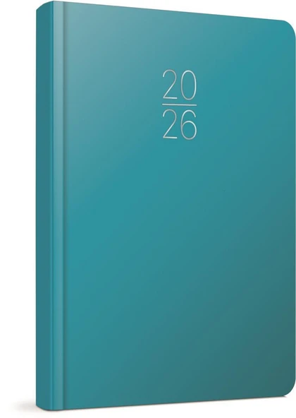 Gıpta 2026 Günlük Çizgili Ajanda 17x24 cm 107-ECK Turkuaz ürün görseli 1
