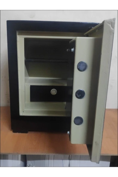 SUR  ÇELİK PARA KASALARI Yangına Dayanıklı 55 Cm 90 KG Para Kasası Şifreli - Resim 2