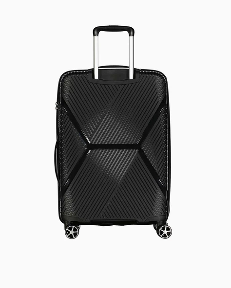 Benetton Orta Boy %100 Polipropilen Valiz Siyah Bnt3000 - Resim 3