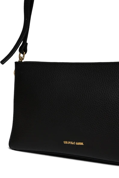 U.S. Polo Assn. Çapraz Askılı Kadın Çanta Siyah Us25185 - Resim 2