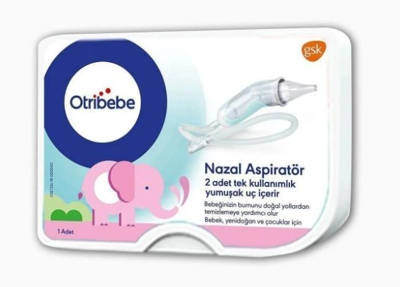Otribebe Burun Aspiratörü Bebek Dostu Yumuşak Uç ile Etkili Burun Temizliği 2 Adet Başlık İçerir - 10