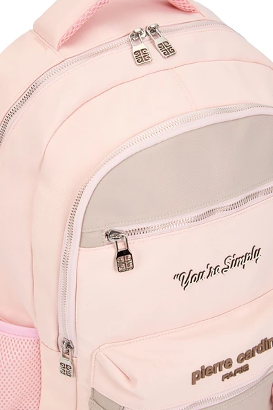 Pierre Cardin Okul Sırt Çantası Pembe 07Pct1591-P - Resim 5