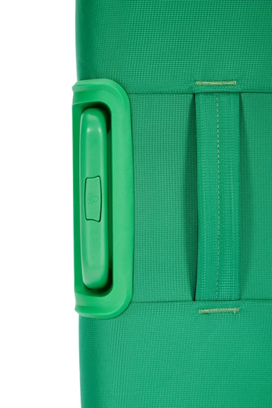 Benetton Büyük Boy Kumaş Valiz Yeşil Bnt2400 - Resim 8