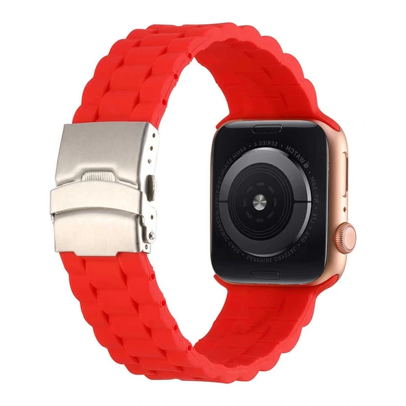 Apple Watch 7 41mm KRD-72 Silikon Kordon - 4