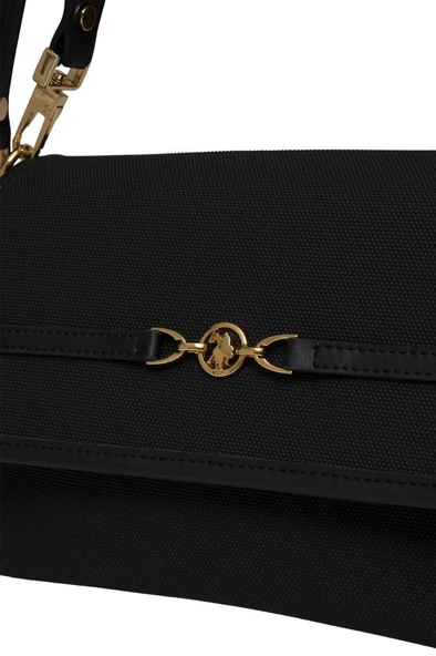 U.S. Polo Assn. Çapraz Askılı Kadın Çanta Siyah Us25241 - Resim 2