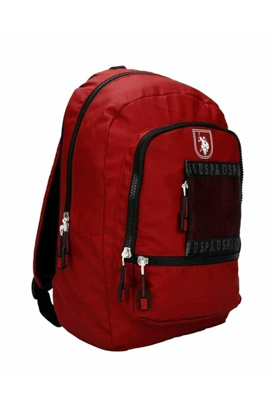 U.S. Polo Assn. Sırt Çantası Bordo 22069 - Resim 2