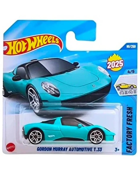 Hot Wheels Factory Fresh Gordon Murray Automotive T 33 JBB70 ürün görseli 1