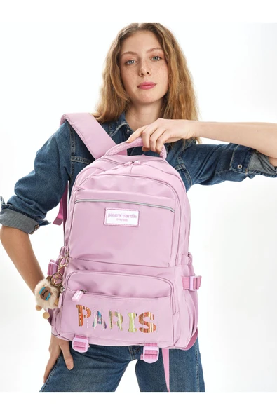 Pierre Cardin Okul Sırt Çantası Mor 07Pct344-Mr - Resim 2