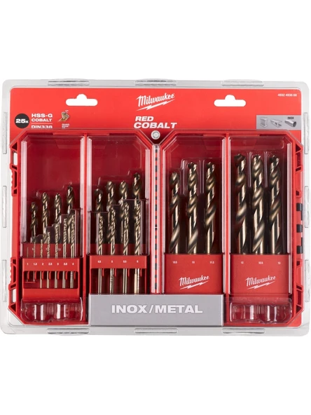 Milwaukee Metal Matkap Ucu Seti 25 Parça- 4932493868