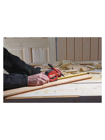 Milwaukee Ağır Hizmet Tipi Kompakt Şerit Metre 5m- 48227717 - 5