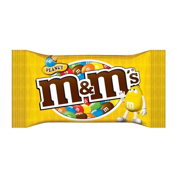 M&M's Fıstıklı ve Çikolatalı Draje 45 Gr x 12 li Karma Paket - Resim 3