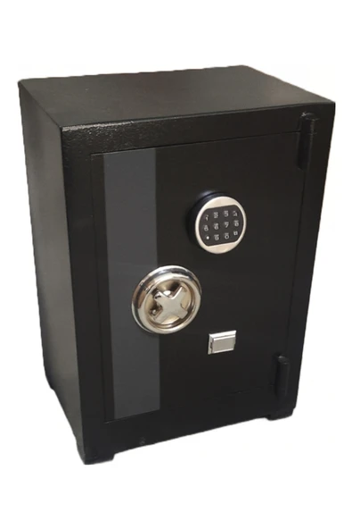 SUR  ÇELİK PARA KASALARI 65 Cm 100 KG Şifreli Yangına Dayanıklı - Resim 2