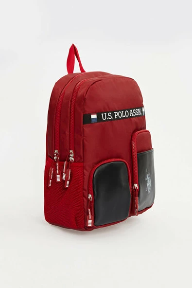 U.S. Polo Assn. Sırt Çantası Bordo 23176 ürün görseli 1