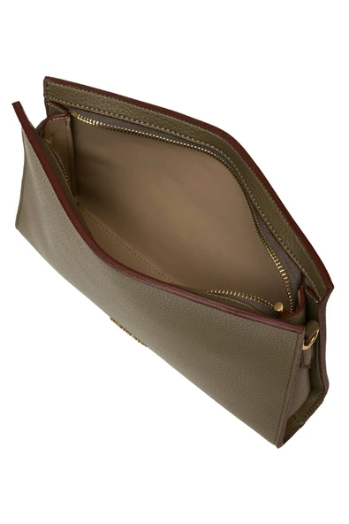 U.S. Polo Assn. Çapraz Askılı Kadın Çanta Haki Us25185 - Resim 5