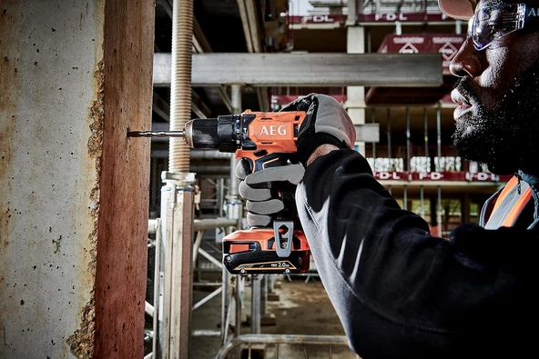 Aeg BSB 18G4-202C 2x2.0Ah Çift Akülü Darbeli Matkap - 4935478631 - 4