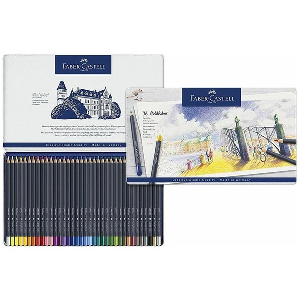 Faber Castell Goldfaber Aqua Boya Kalemi 36lı ürün görseli