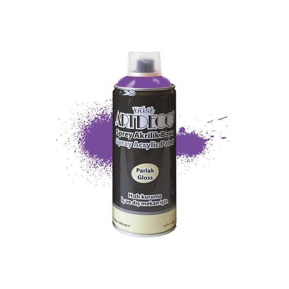 Artdeco Sprey Akrilik Boya 400 Ml Mor 436 ürün görseli