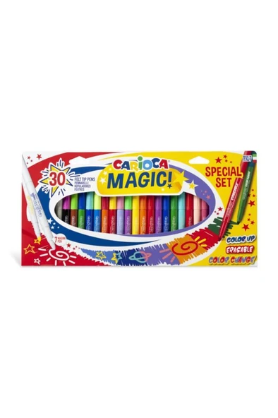 Carioca Sihirli Keçeli Boya Kalemi 30'lu Özel Set 43183 ürün görseli