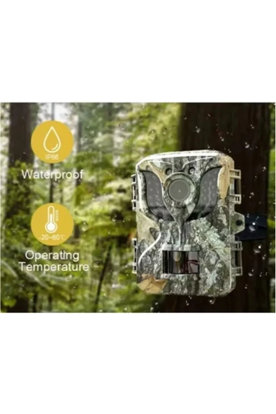 Fotokapan Kamera 16mp Full Hd 1080p Gece Görüşlü 2 Inç Lcd Ekran Su Geçirmez - 4