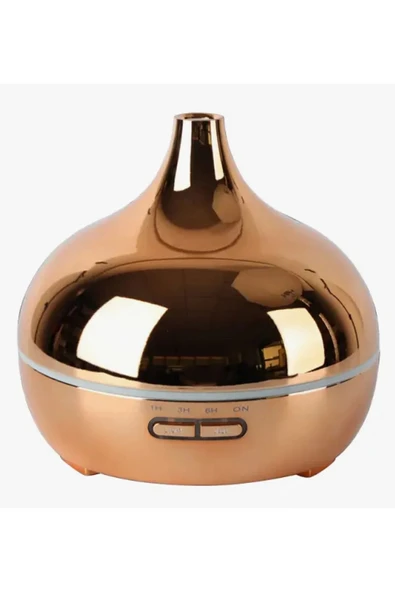 Hava Nemlendirici Parlak Gold Aromatik Oda Kokusu 550 Ml Kahve Aroma Difüzörü Buhar Nemlendırıcı