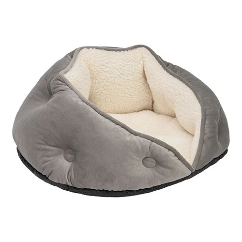 Pet Comfort Paris Kedi ve Köpek Yatağı Gri 60 Cm - Resim 2