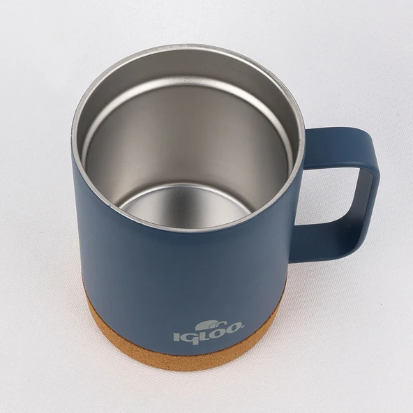 Igloo Cork Mug 350ml-MAVİ - 11