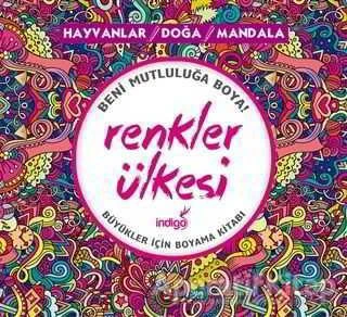 Renkler Ülkesi: Hayvanlar - Doğa - Mandala ürün görseli
