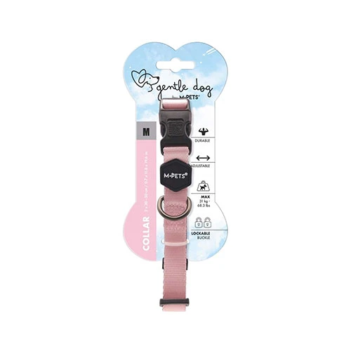 M-Pets Gentle Köpek Boyun Tasması Pembe Medium 30-50 Cm ürün görseli 1