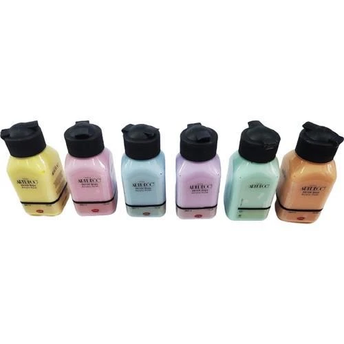Artdeco Akrilik Boya Set Pastel Renkler 6'lı - Resim 2