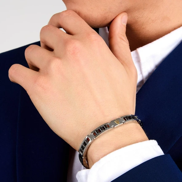 Maserati  JM225ATZ57 Erkek Bileklik - Resim 3