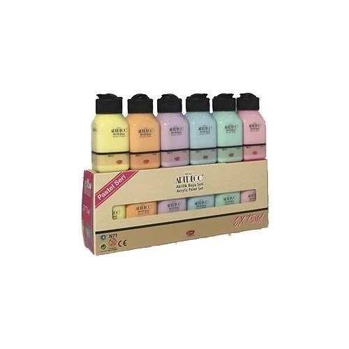 Artdeco Akrilik Boya Set Pastel Renkler 6'lı ürün görseli