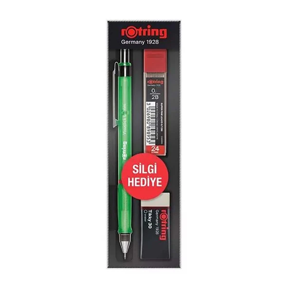 Rotring Visuclick Versatil Kalem Okul Seti Yeşil 0.5 Mm RO-VK05