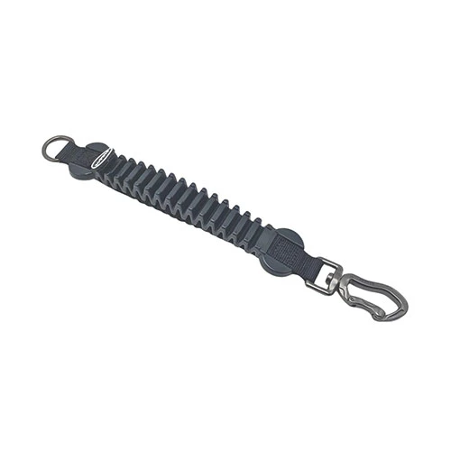 M-Pets Pull Power Köpekler İçin Şok Emici Ara Tasma Siyah 25 Cm - Resim 2